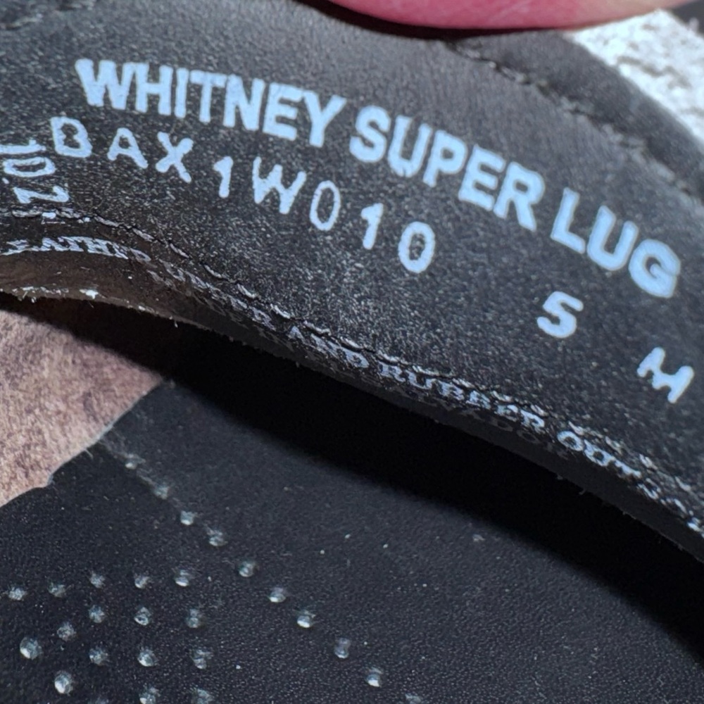 G.H. Bass Weejuns Whitney Super Lug Black/White Loafers 5 - Picture 4 of 5